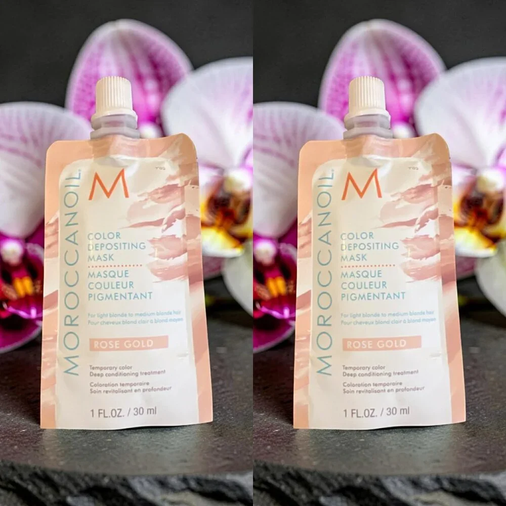 Moroccanoil Color Depositing Mask 1 oz Rose Gold_ 2 units